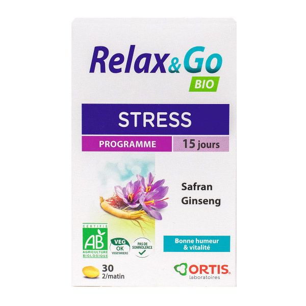 Relax&Go stress 30 comprimés
