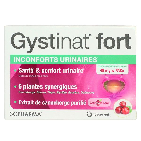 Gystinat Fort inconfort urinaire 30 comprimés