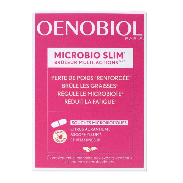 Microbio Slim brûleur multi-actions 60 gélules